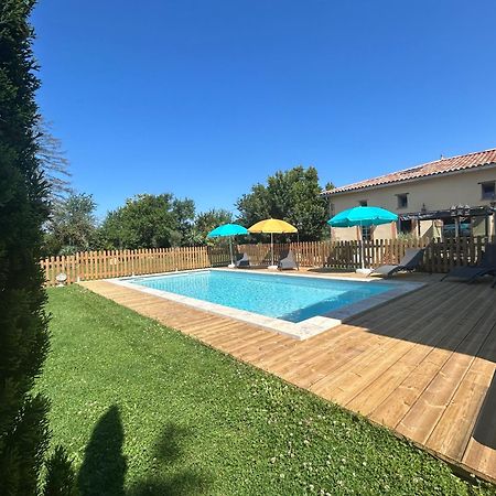 Maison D'Hotes "La Clef Des Champs" Piscine Ortance Sajas ภายนอก รูปภาพ